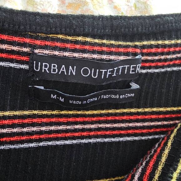 Urban Outfitters Spaghetti Strap Zipper Front Crop Tank Size M - Picture 3 of 3